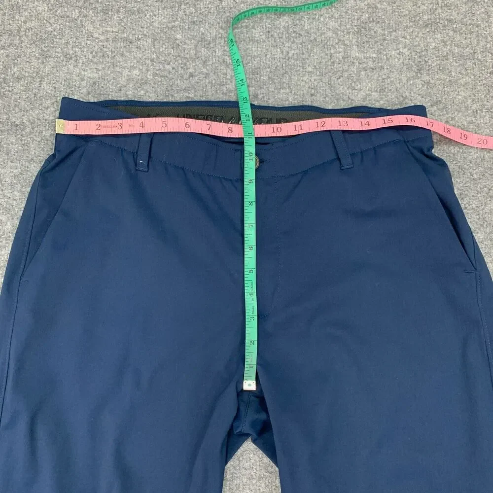 Under Armour Pants Mens 36 Academy Blue Showdown Golf Flex Waistband Straight‎